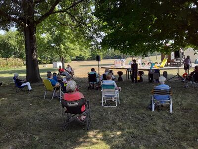 Sunday, August 22, 2021, 11:30 AM and every Sunday after, weather permitting﻿