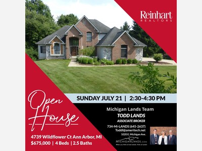 OPEN HOUSE - 4739 Wildflower Ct Ann Arbor, MI