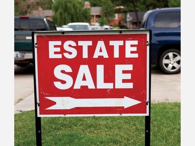 Estate Sale in Saline, Friday, Saturday and Sunday
