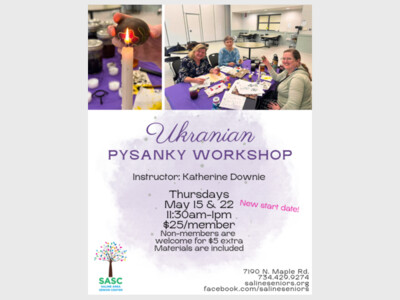 Ukrainian Pysanky Workshop