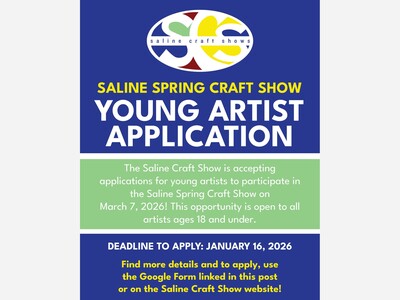 Saline Spring Craft Show Young Artist! 