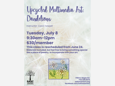 Multimedia Art: Dandelions